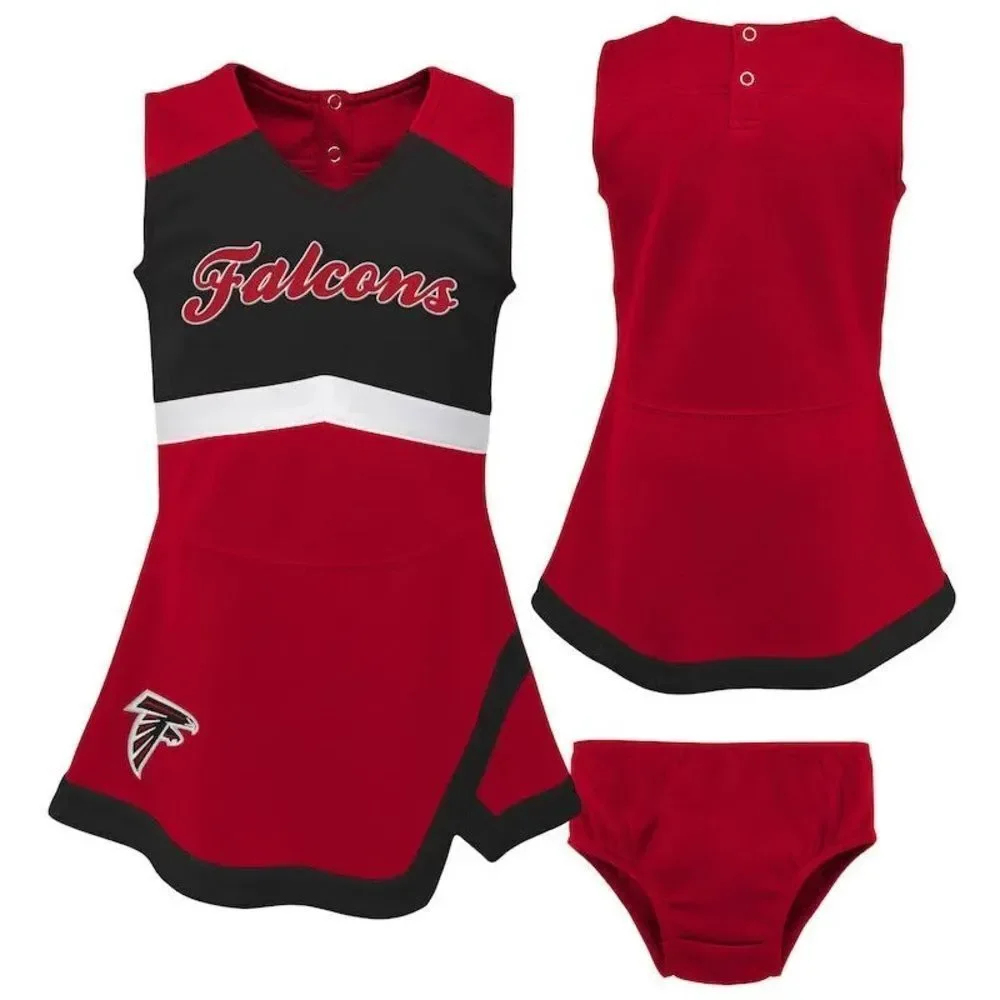 NWT Atlanta Falcons NFL TEAM APPEAL cheer outfits football